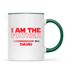Personalised “I Am Their Father” Mug – Custom Sci-Fi Dad Gift with Colourful Space Swords (11oz)
