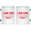 Personalised “I Am Their Father” Mug – Custom Sci-Fi Dad Gift with Colourful Space Swords (11oz)