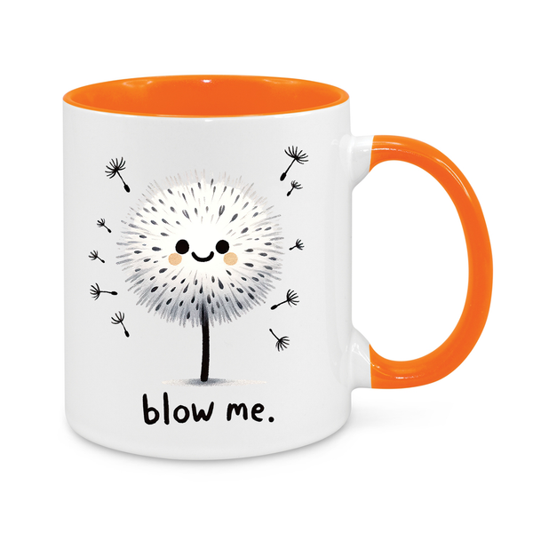 🌬️ Blow Me - Cute & Funny Dandelion Mug ☕