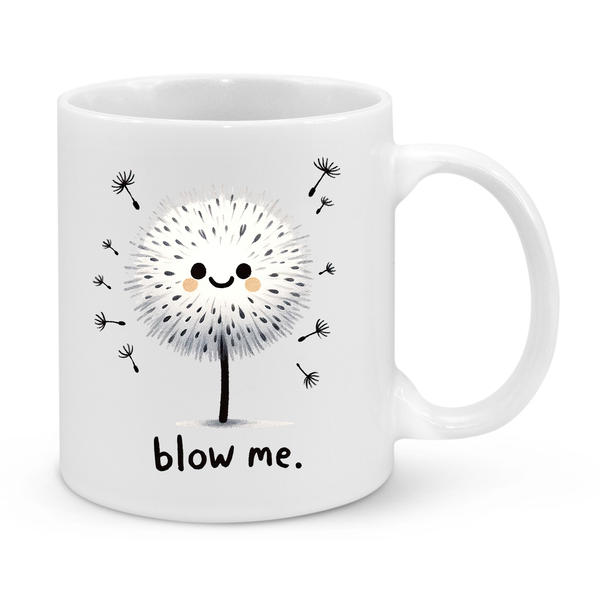 🌬️ Blow Me - Cute & Funny Dandelion Mug ☕