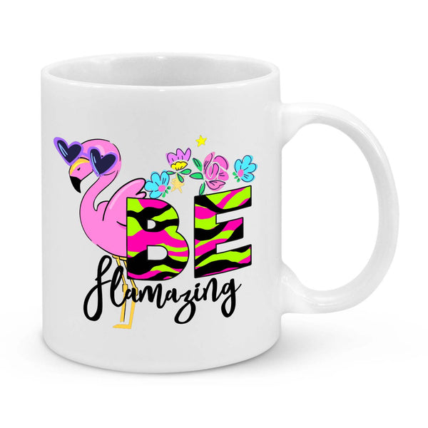 Be Flamingo Novelty Mug