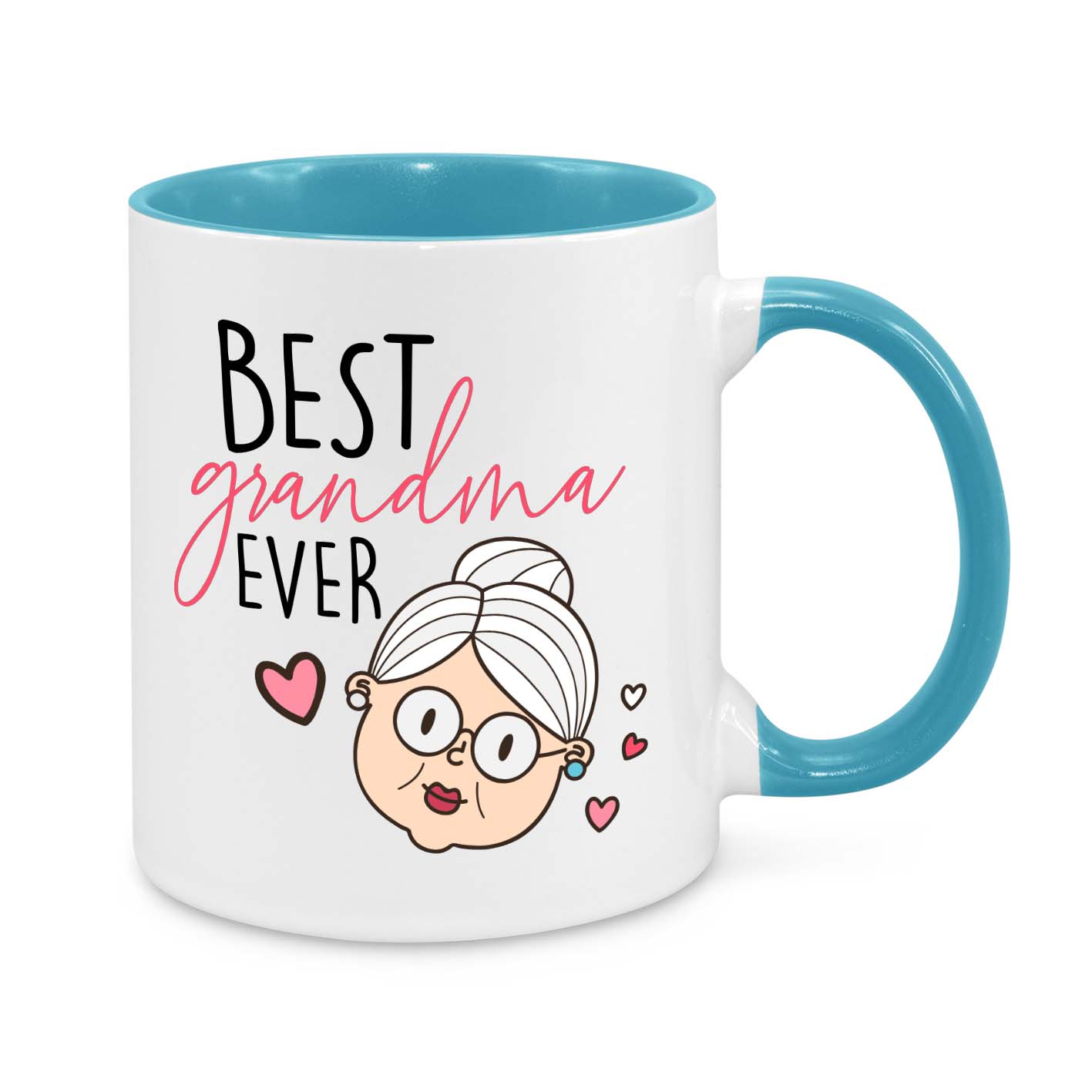 Best Grandma Ever – Cute & Funny Personalised Grandma Mug | Thoughtful Gift for Nana, Granny, or Gigi
