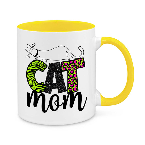 Cat Mom Novelty Mug