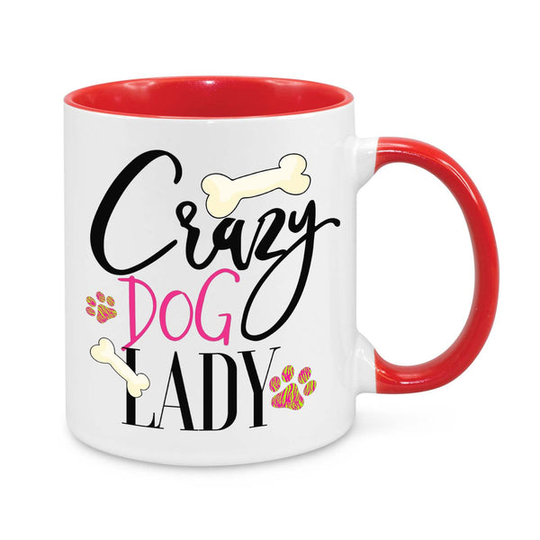 Crazy Dog Lady Novelty Mug