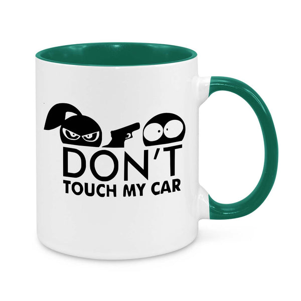 "Don't Touch My Car" JDM Coffee Mug – The Ultimate Car Enthusiast’s Warning Cup!