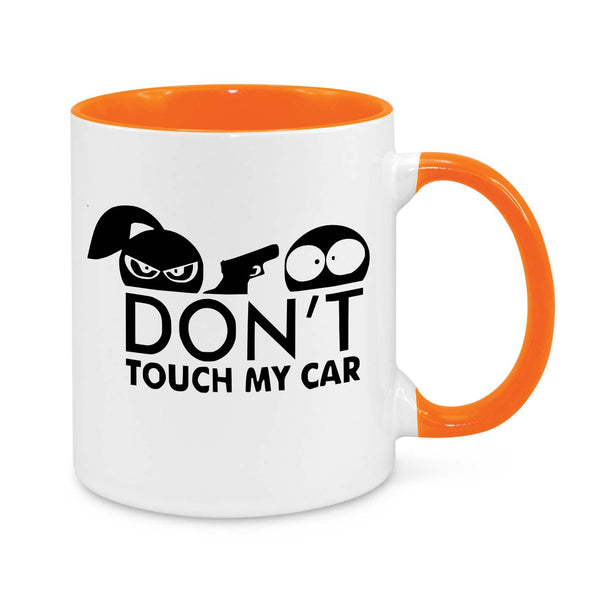 "Don't Touch My Car" JDM Coffee Mug – The Ultimate Car Enthusiast’s Warning Cup!
