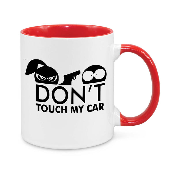 "Don't Touch My Car" JDM Coffee Mug – The Ultimate Car Enthusiast’s Warning Cup!