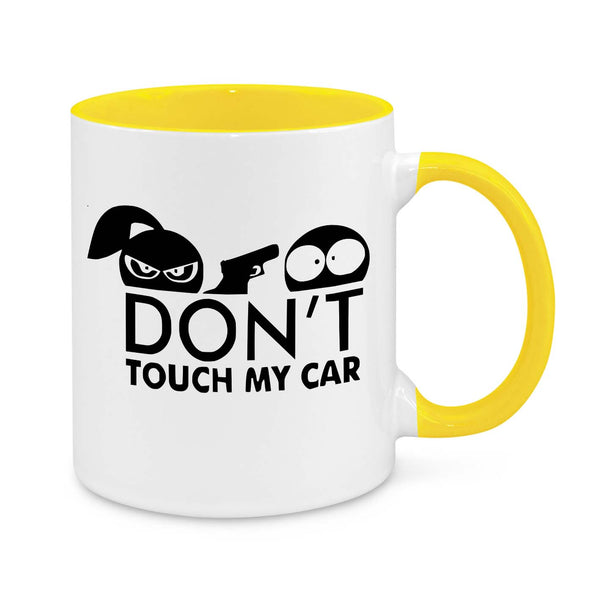 "Don't Touch My Car" JDM Coffee Mug – The Ultimate Car Enthusiast’s Warning Cup!