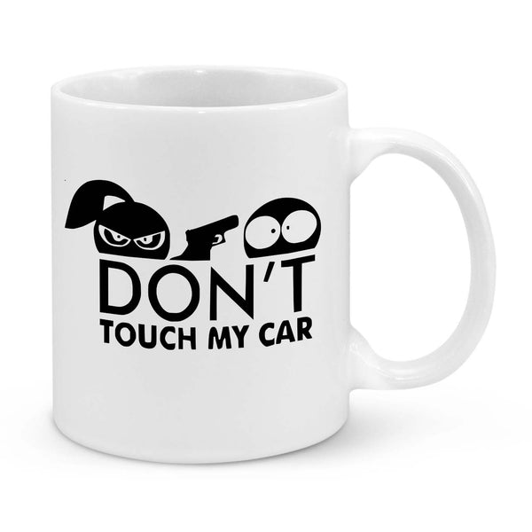 "Don't Touch My Car" JDM Coffee Mug – The Ultimate Car Enthusiast’s Warning Cup!