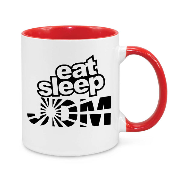 "Eat Sleep JDM" Mug – The Ultimate Coffee Cup for JDM Lovers!