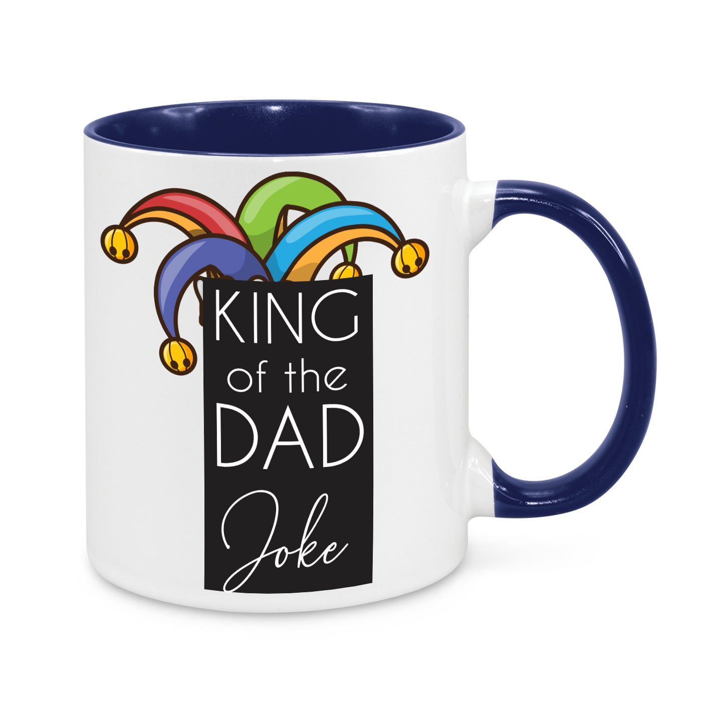 King of the Dad Joke Coffee Mug – Funny Dad Gift – Perfect for Father's Day & Birthdays