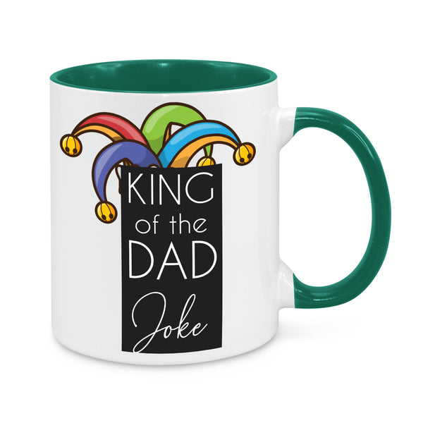 King of the Dad Joke Coffee Mug – Funny Dad Gift – Perfect for Father's Day & Birthdays