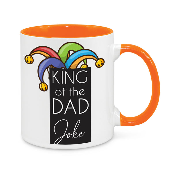 King of the Dad Joke Coffee Mug – Funny Dad Gift – Perfect for Father's Day & Birthdays