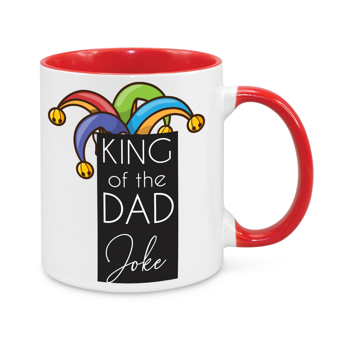 King of the Dad Joke Coffee Mug – Funny Dad Gift – Perfect for Father's Day & Birthdays