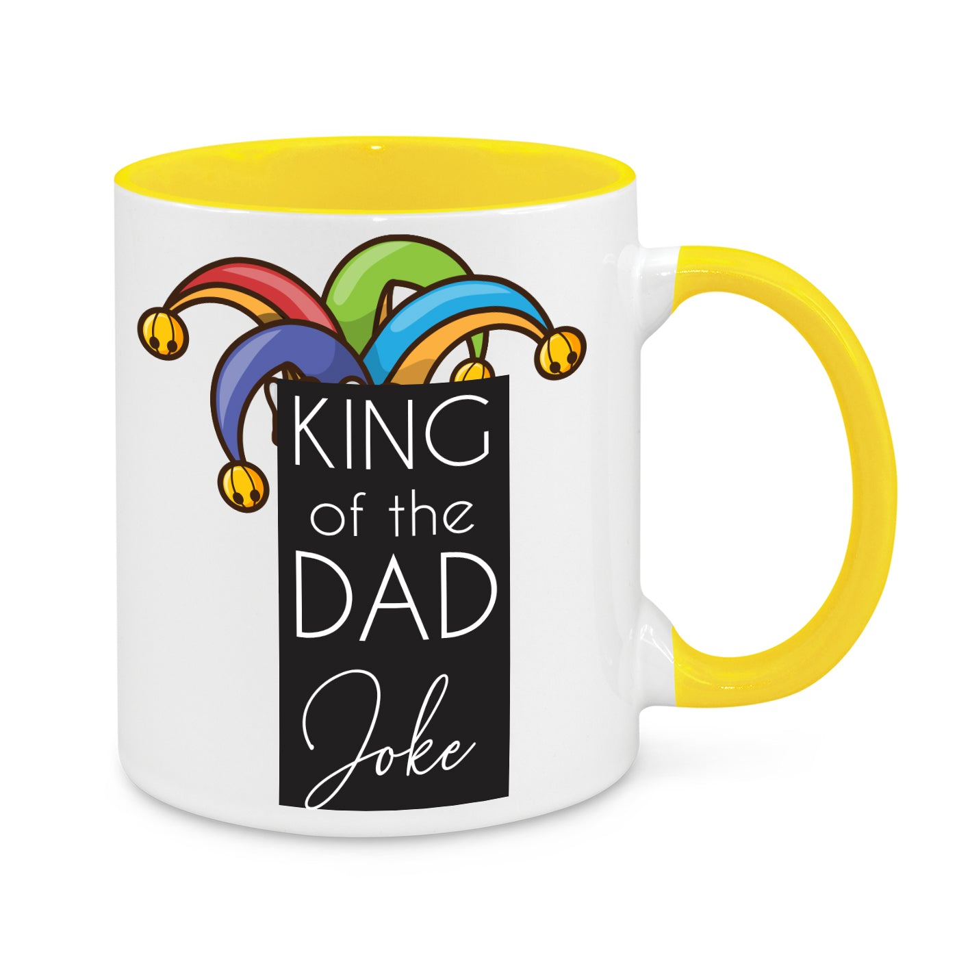 King of the Dad Joke Coffee Mug – Funny Dad Gift – Perfect for Father's Day & Birthdays