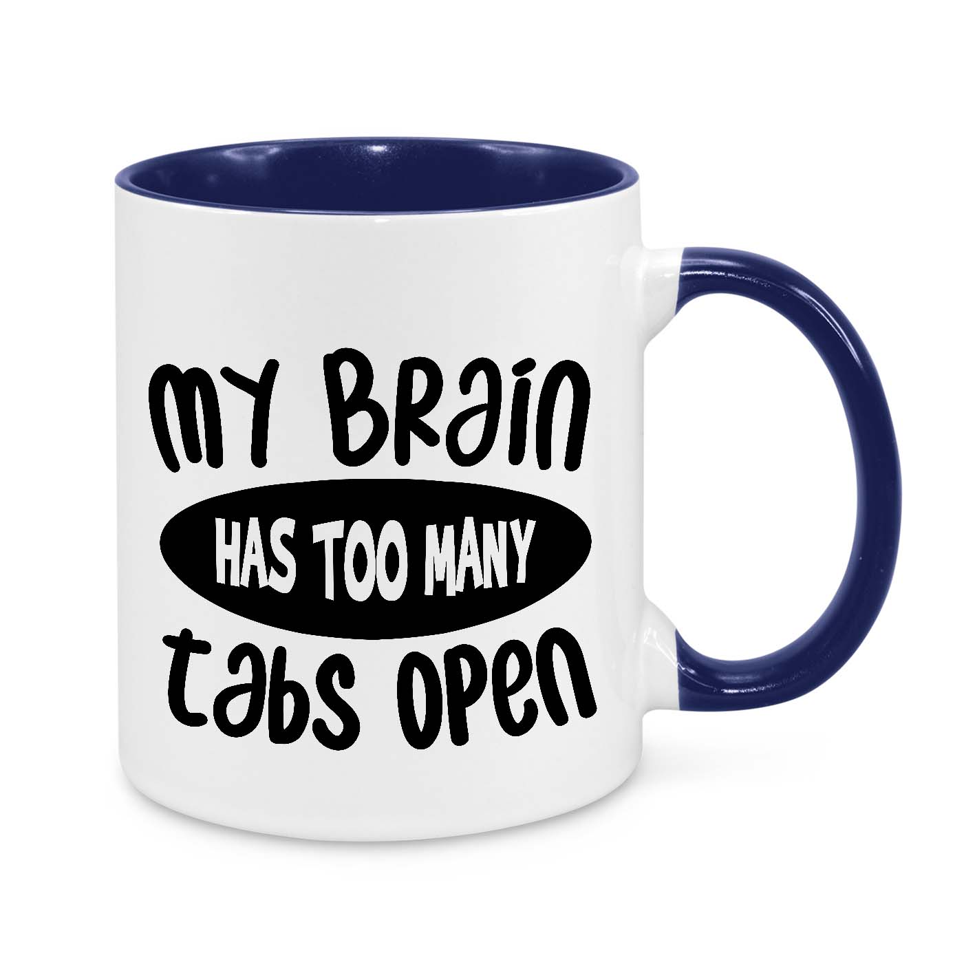Funny Overthinking Mug –
