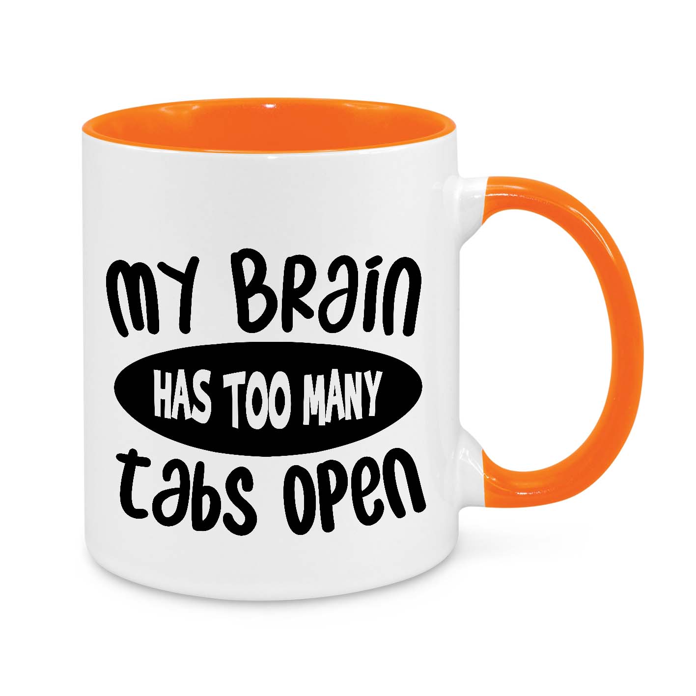 Funny Overthinking Mug –
