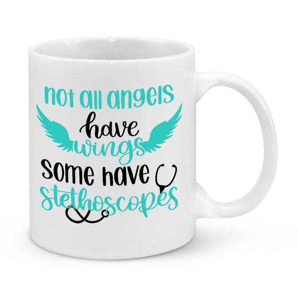 Not All Angels Have Wings Novelty Mug