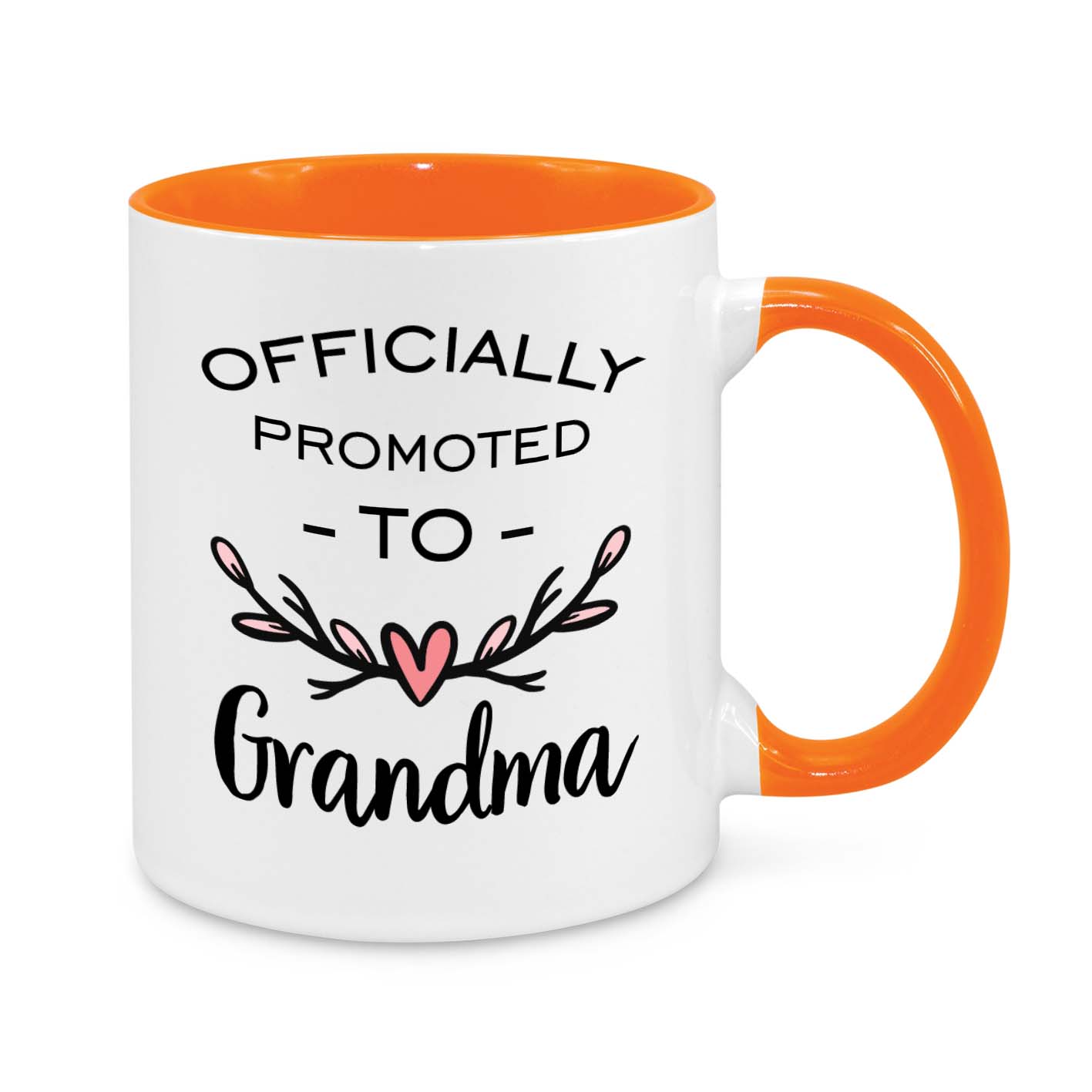 Officially Promoted to Grandma – Personalised New Grandma Mug