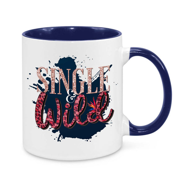 Single and Wild Novelty Mug