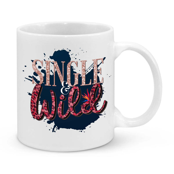 Single and Wild Novelty Mug