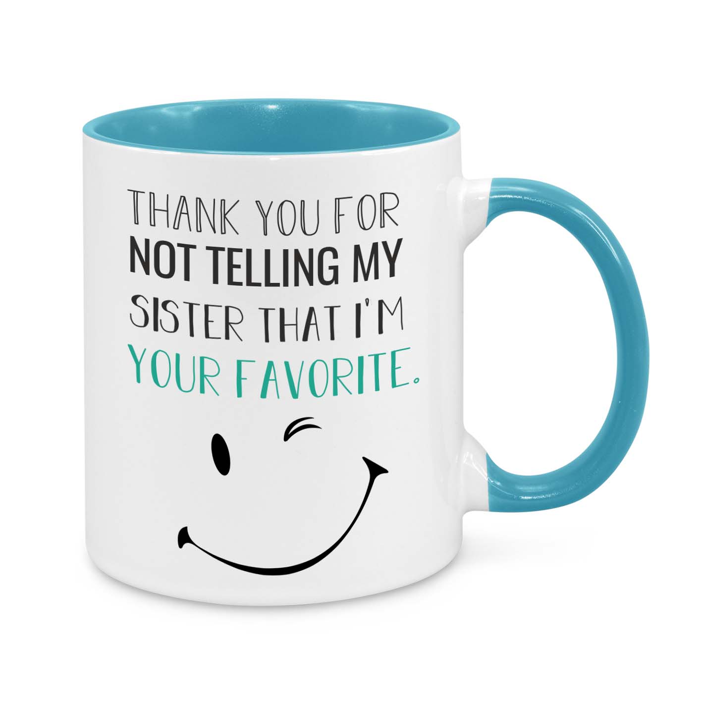 Funny Favourite Child Mug – Humorous Coffee Cup Gift for Parents