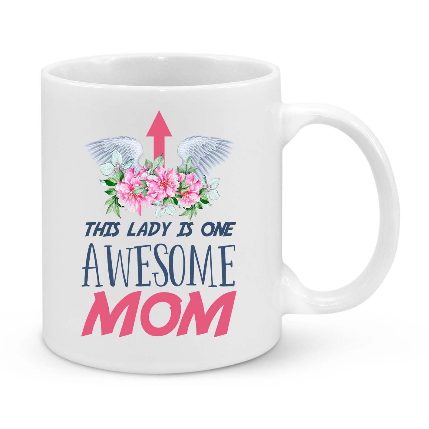 This Lady Is One Awesome Mum β Thoughtful Coffee Mug Gift for Mum