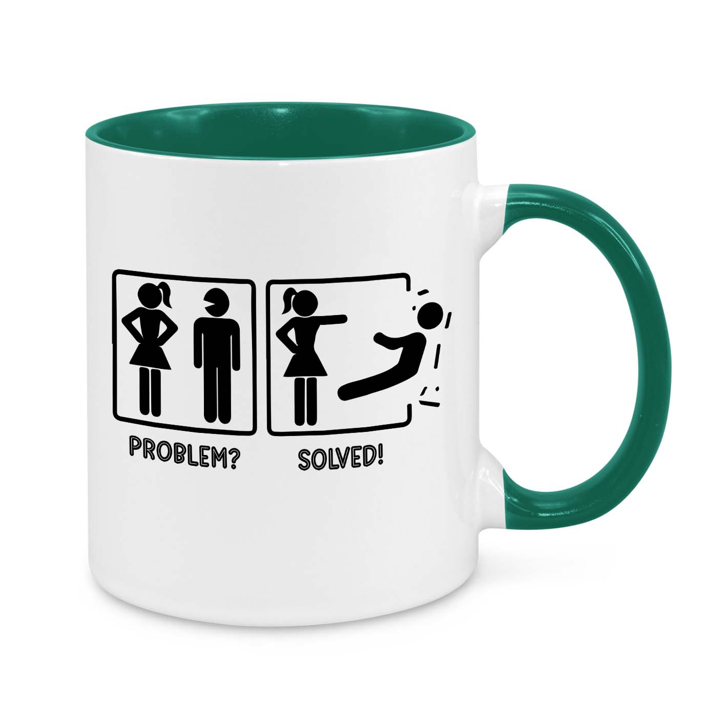 Problem Solved Novelty Mug