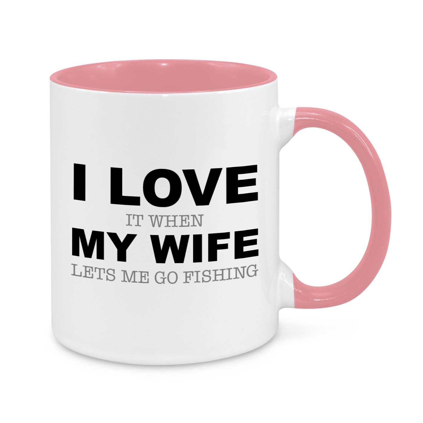I Love My Wife Novelty Mug