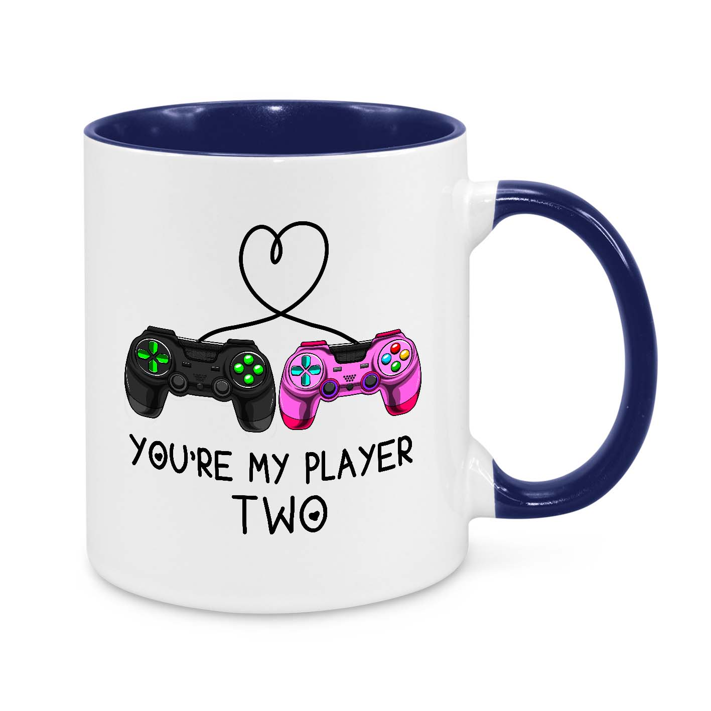 You're My Player Two – Cute Gamer Couple Mug
