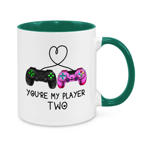 You're My Player Two – Cute Gamer Couple Mug