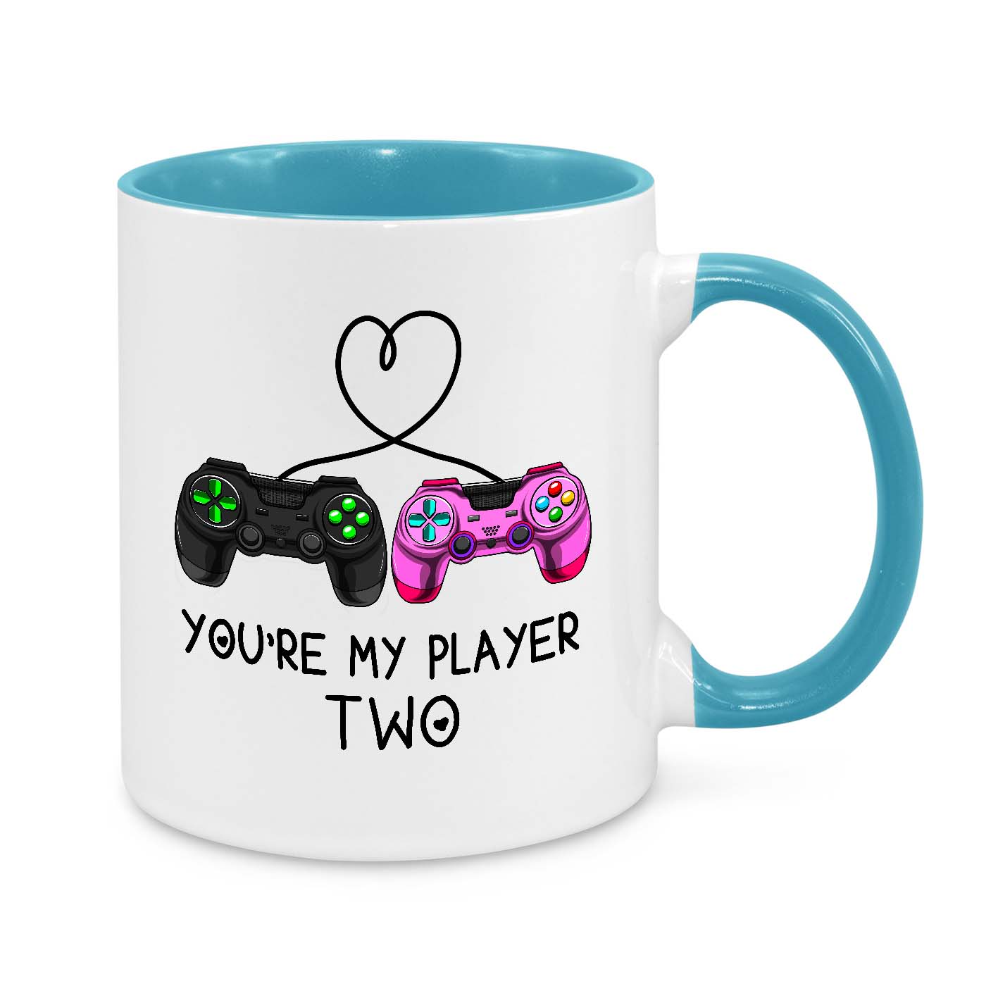 You're My Player Two – Cute Gamer Couple Mug