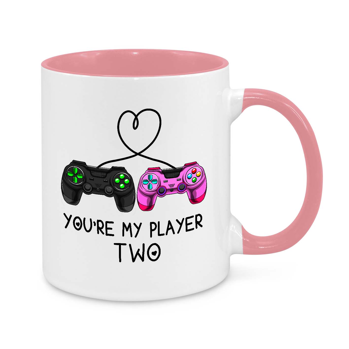 You're My Player Two – Cute Gamer Couple Mug