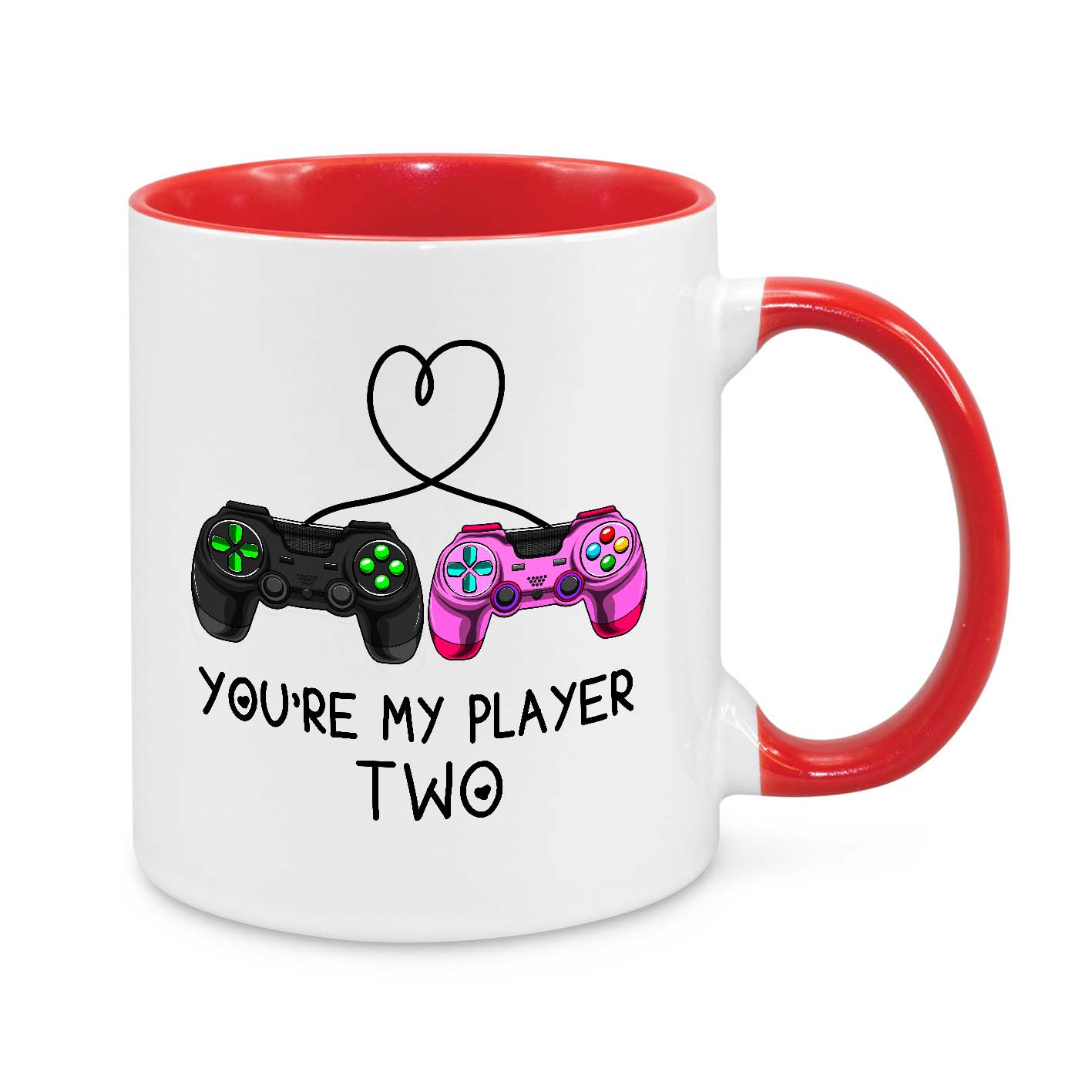 You're My Player Two – Cute Gamer Couple Mug