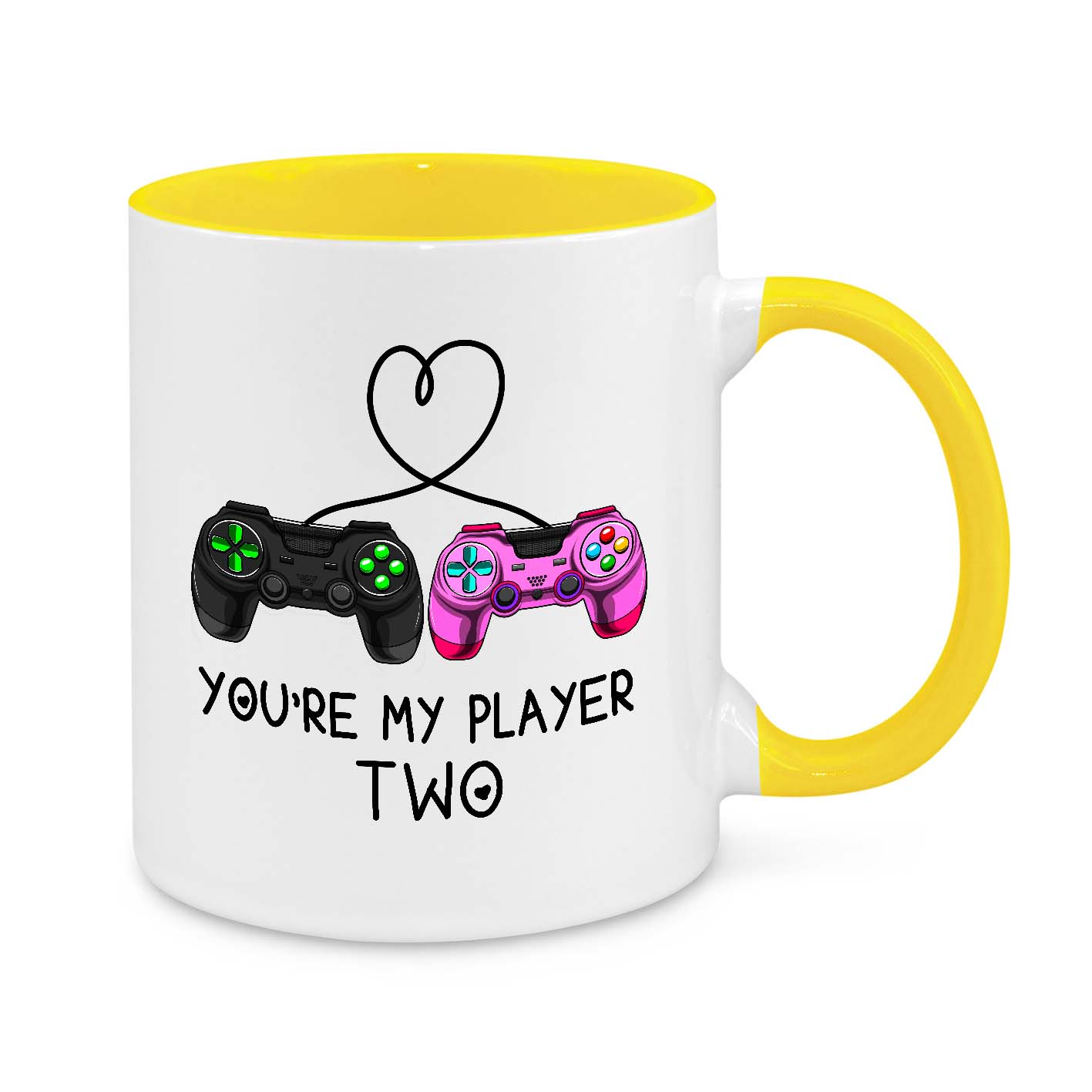 You're My Player Two – Cute Gamer Couple Mug