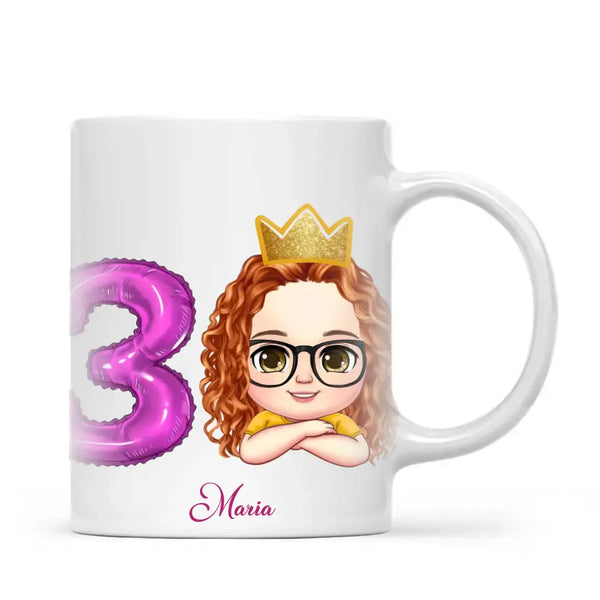 Birthday Bash-Personalised Kids' Mug