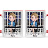 Personalised Business Woman Mug – Customisable Hair, Outfit & Name