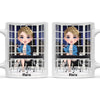 Personalised Business Woman Mug – Customisable Hair, Outfit & Name