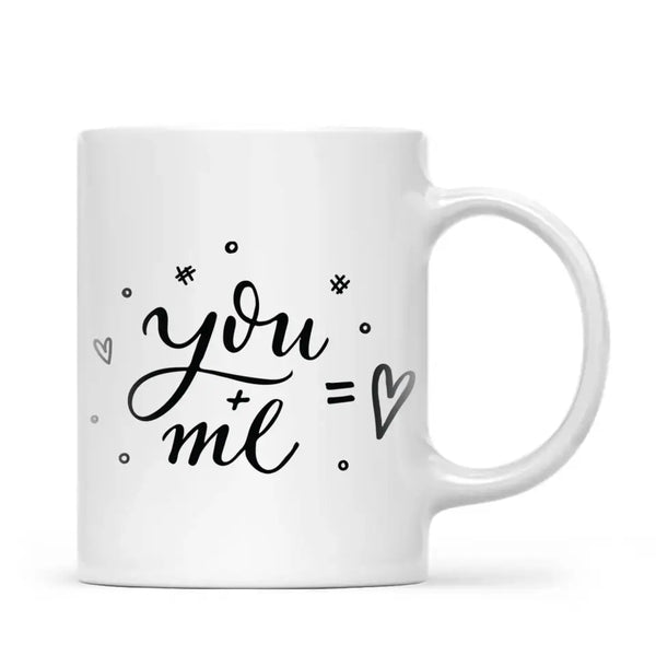 Heartfelt Connection: Customizable Couple Mug