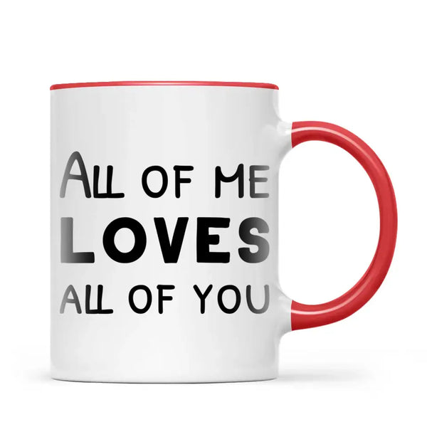 Romantic Embrace-Customizable Couple Mug