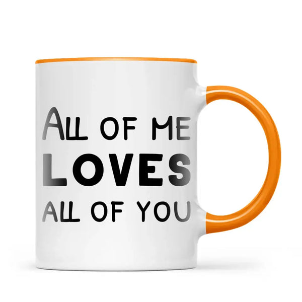 Romantic Embrace-Customizable Couple Mug