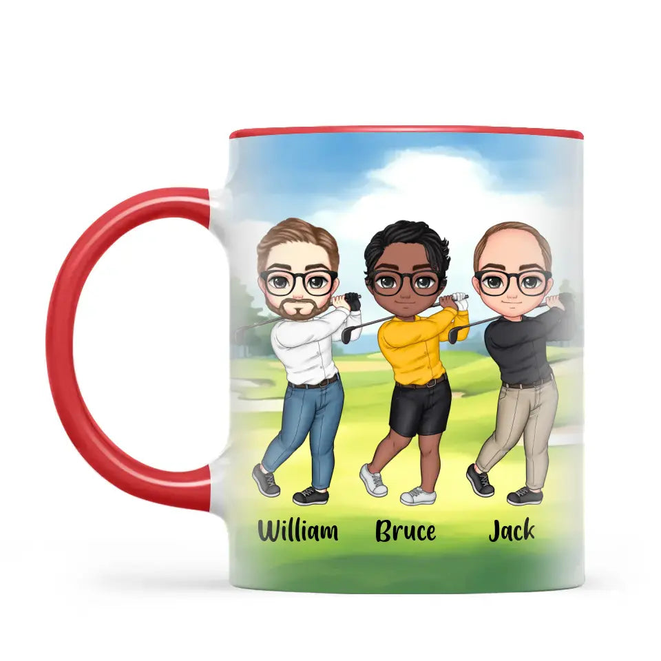 Golfing Buddies-Customizable Golf Friends Mug