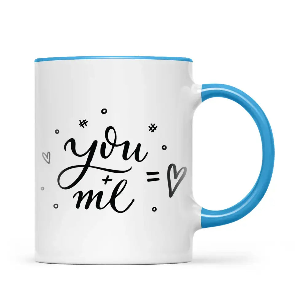 Heartfelt Connection: Customizable Couple Mug