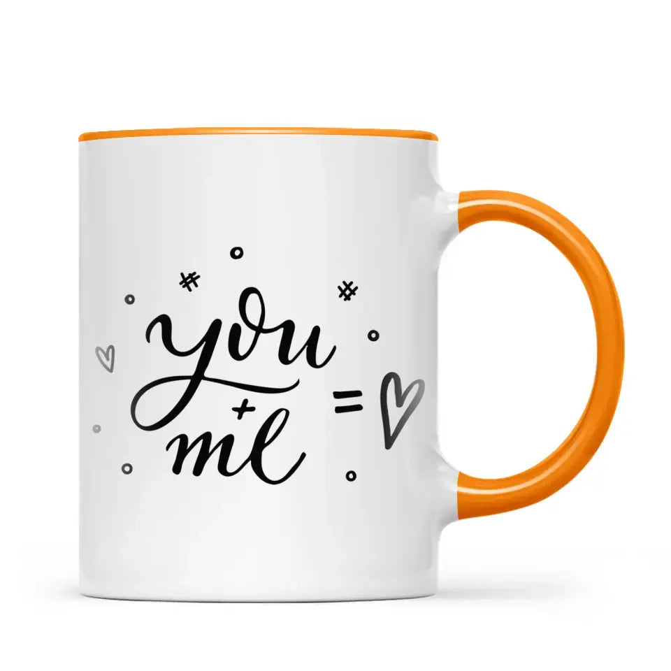 Personalised Romantic Couple Mug – Custom Love Gift for Partners