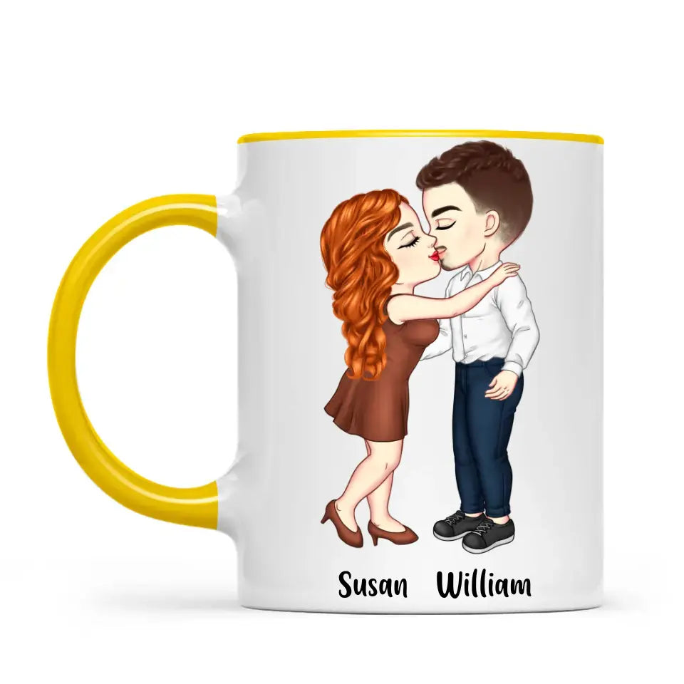 Personalised Romantic Couple Mug – Custom Love Gift for Him & Her