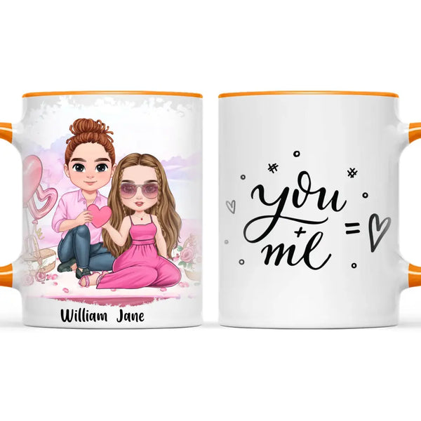 Personalised Romantic Couple Mug – Custom Love Gift for Partners