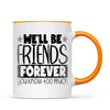 Personalised Best Friends Mug – Custom Two Girls by the Lake Design