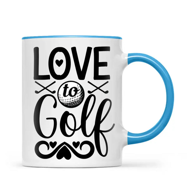 Personalised Golf Mug for Men – Custom Golfers Gift