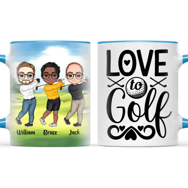 Personalised Golf Mug for Men – Custom Golfers Gift