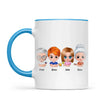 Family Fun: Customizable Cartoon Family Mug